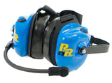 RRH088 Dual PTT Two-Way Radio Headsets Premium Detail - Two PTT Buttons - Racing Radios